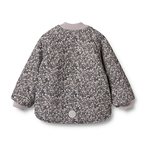 Куртка двусторонняя Wheat "Thermo Lake Black Sea Flowers", ночные цветы